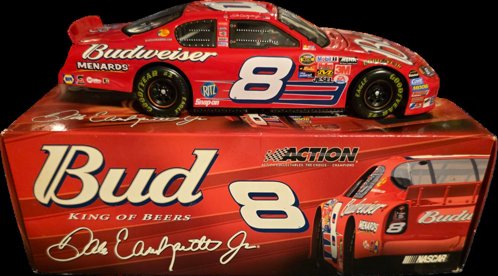 Dale Earnhardt Jr 8 Budweiser 2005 Monte Carlo Action 124 Diecast Nascar Dealers
